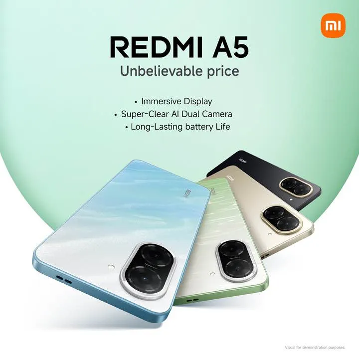 Xiaomi Redmi A5 - 3GB RAM 64GB ROM / TRCSL APPROVED 1 YEARS