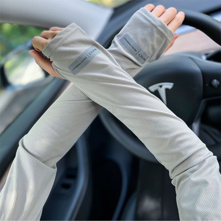 Large%20Size%20Ice%20Sleeves%20for%20Men's%20Sun%20Protection%20Japanese%20Summer%20Outdoor%20UV%20Protection%20Loose%20Arm%20Sleeves%20Driving%20Outdoor%20Gloves%20-%20Image%202