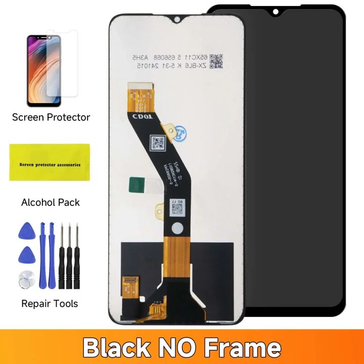 6.6"%20Black%20For%20ITEL%20A70%20LCD%20itel%20A665L%20Display%20Touch%20Screen%20Digitizer%20Panel%20Assembly%20Replacement%20-%20Image%207