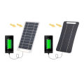 Small Solar Panel Monocrystalline Silicon High Efficiency 5V 5W USB Solar Panel Handle Design for Camping for Outdoor.