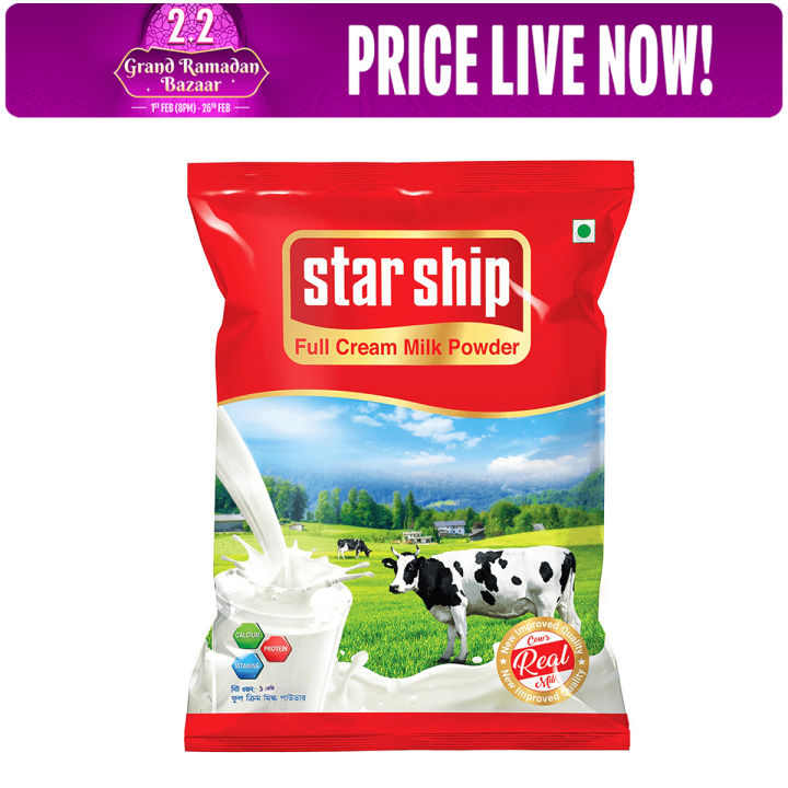 Starship Full Cream Milk Powder - 1kg