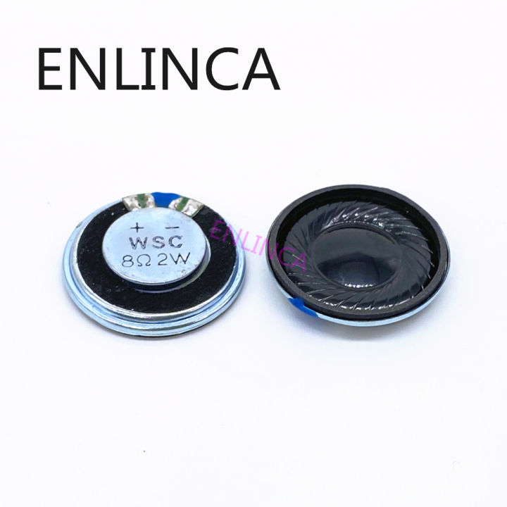 2pcs Original Ultra-thin Mini speaker 8 ohms 2 watt 2W 8R speaker Diameter 28MM 2.8CM thickness 5MM