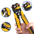 Crimper Cable Cutter Adjustable Automatic Wire Stripper Multifunctional Stripping Crimping Pliers Terminal Hand Tool. 