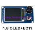 TFT 0.96-inch 1.3-inch 1.8-inch 2.4-inch OLED Module White/Blue Button EC11 Rotary Encoder IIC Interface LCD Screen. 