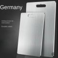 Stainless Steel Panel and Chopping Board Kitchen Household Thickened Double Sided Cutting Board Block Kneading Dough Board.