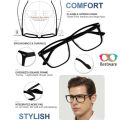 Transparent anti glare Screen protection glasses for Men/Women.Computer glasses-Best for Computer and Mobile User-. 
