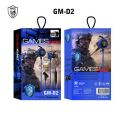 GM-D2 gaming headphones what gamers should have 3.5mm earphone, mic stereo headphone for phone /xbox/pc and video game not aches, lightweight, good quality, durable. 