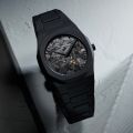 Arabic Aura Date Quartz Watch Black PC Plastic watch for men - Arabic Aura Watch - Black Arabic Watch.