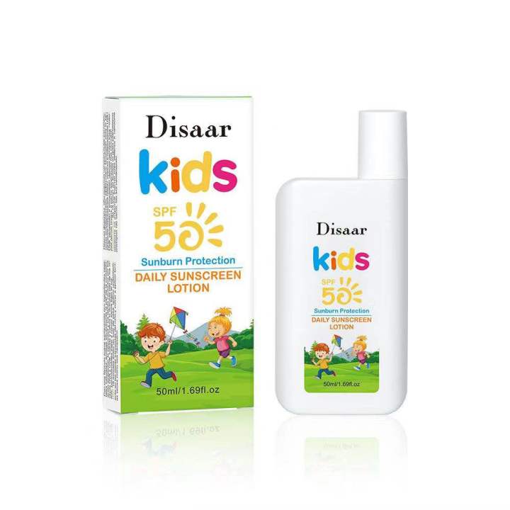Disaar Kids Daily Sunscreen Lotion SPF50++– 50ml.