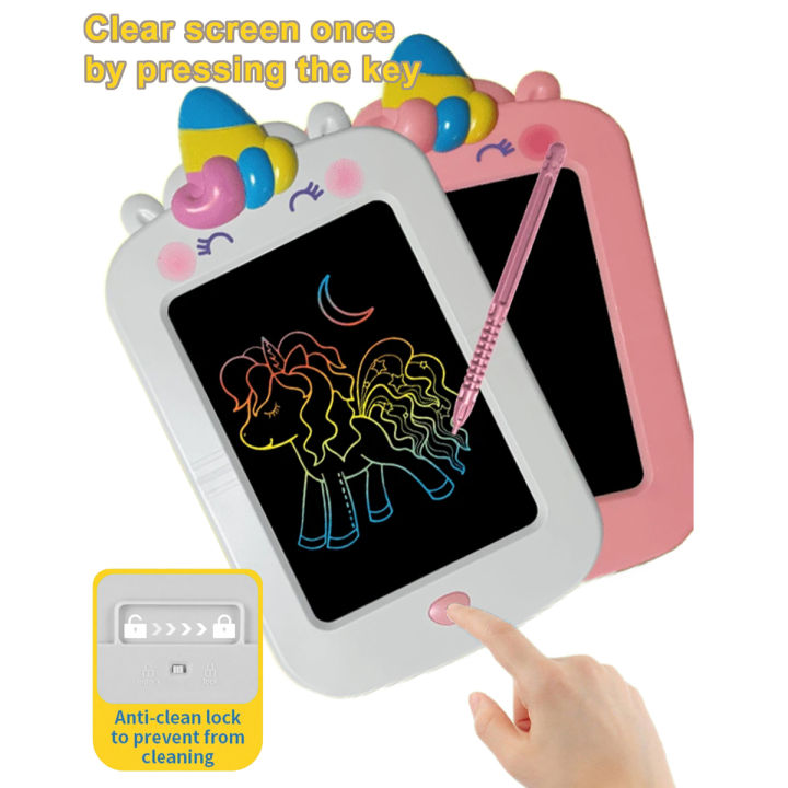 LCD%20Writing%20Tablet%20for%20Kids%20,%20Colorful%20Doodle%20Board%20Drawing%20Tablet%20with%20Lock%20Function,%20Erasable%20Reusable%20Writing%20Pad%208.5%20Inch%20-%20Image%205