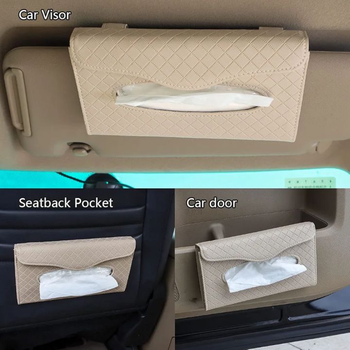 Car%20Visor%20Tissue%20Holder%20-%20Sun%20Visor%20Napkin%20Holder%20Backseat%20Tissue%20Case,%20Premium%20Leather%20Tissue%20Box%20Car%20Tissue%20Holder%20for%20Car%20Sun%20Visor%20&%20Seat%20%20(Beige)%20-%20Image%206