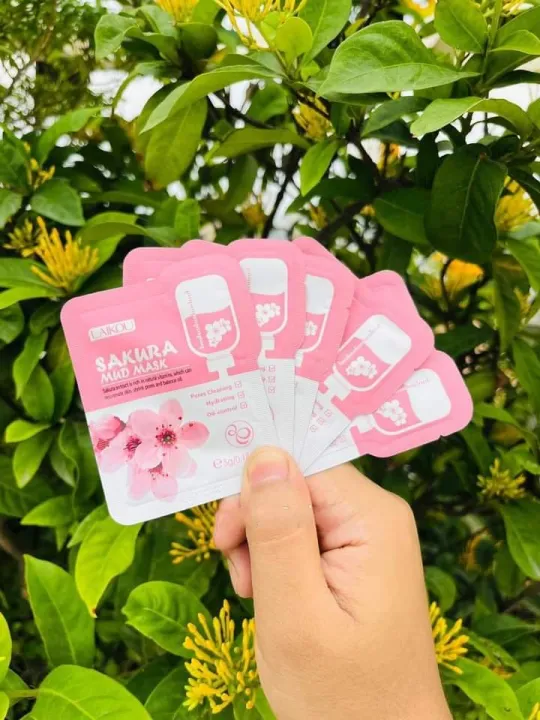 LAIKOU%20Sakura%20Mud%20Mask%205%20Pcs%20-%20Image%202