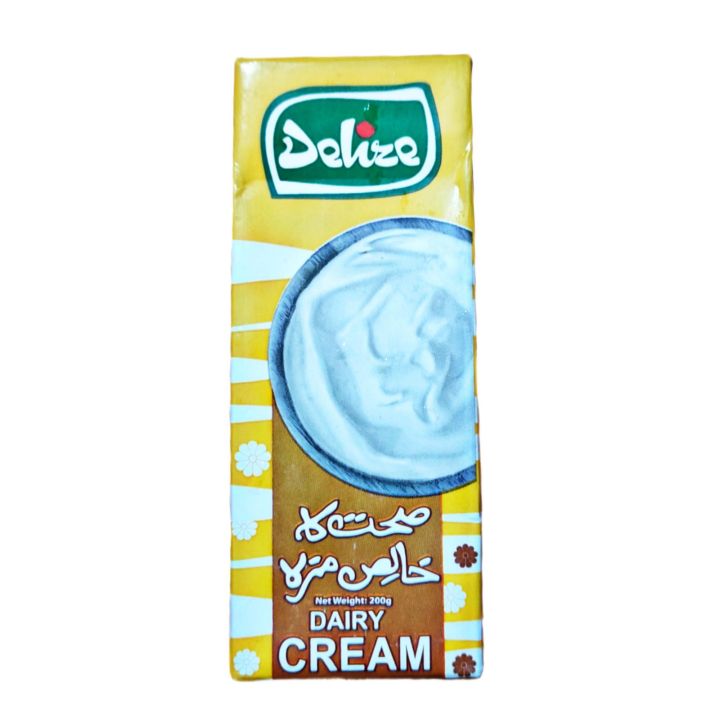 Dehze Dairy Cream Fresh 200g in Pack of 2
