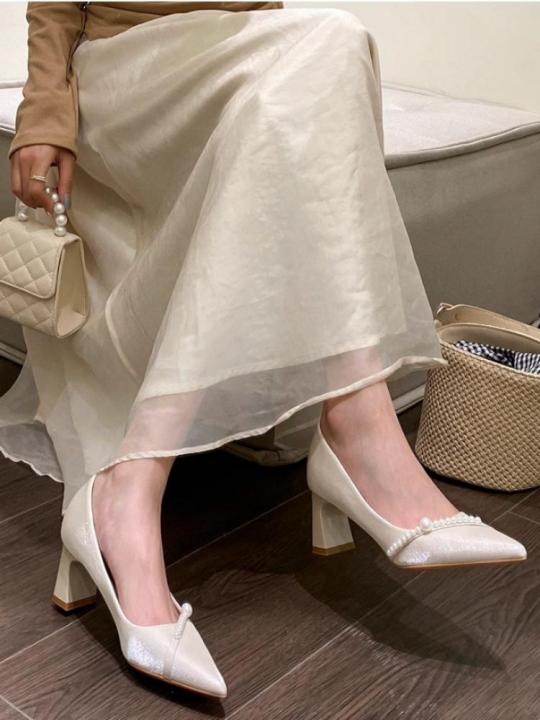 Elegant%20Pearl%20Embellished%20Pointed%20Toe%20Block%20Heels,%20Gentle%20Style%20Comfort%20Pumps,%20Classic%20Office%20Dress%20Shoes%20for%20Women%20-%20Image%203