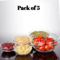 Airtight Food Storage Bowls Set with Lids – 5 Pcs Reusable Meal Prep Containers for Kitchen & Fridge,5 Piece Bowl Set with Lids – Food Preservation & Storage Containers | Reusable, Airtight & Leakproof Kitchen Organizer SH Official Store. 