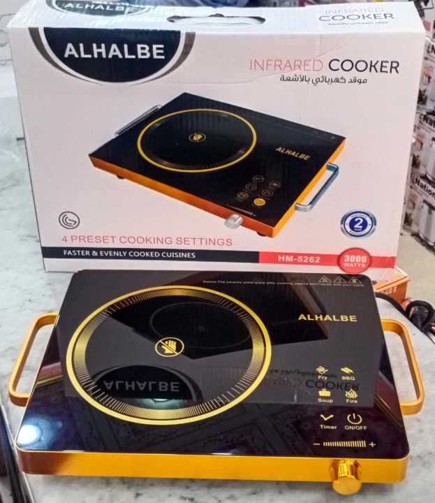 Electric Stove/Infrared Cooker 3500W-2200W online trade show Aluminum alloy housing polished plate infrared cooker