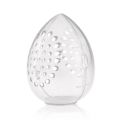 1Pcs Egg Shaped Empty Makeup Sponge Storage Box Portable Plastic Cosmetic Puff Organizer Rack Blender Holder Stand Drying Box. 