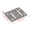 Aluminum Alloy 2Low Transmission Accessory Tray Electronic ESC Battery Holder for 1/10 RC Rigs Crawler LCG Chassis Upgrade Parts. 