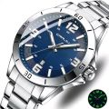 CRRJU 5003 model unique design new luxury fashion stainless steel imported waterproof quartz movement wrist-watche for men. 