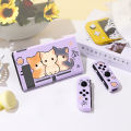 Three Little Cats Protective Case for Switch Oled, Soft TPU Slim Cover for Nintendo Switch Console,NS Game Accessorie.