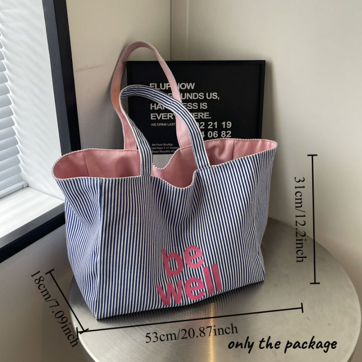 Large%20Capacity%20Tote%20Double-sided%20New%20Striped%20Casual%20Single%20Shoulder%20Textured%20Embroidered%20Canvas%20Bag%20for%20Students%20-%20Image%206