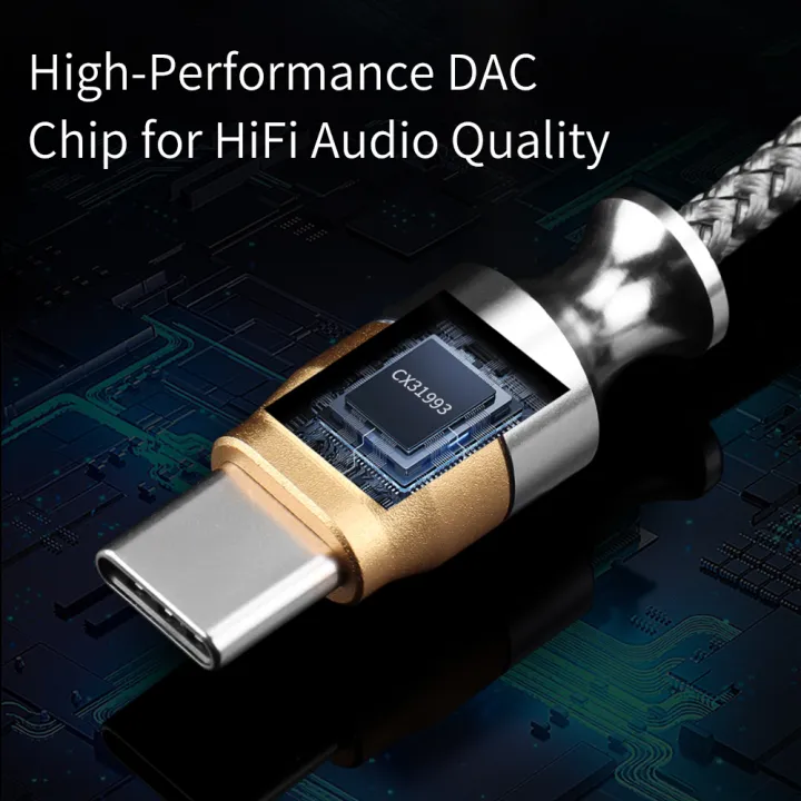 QKZ%20TC%20MAX%20Pro%20USB%20Type%20C%20To%203.5mm%20Headphone%20Amplifier%20Audio%20Decoder%20IEM%20AMP%20Mobile%20Phone%20Adapter%20HiFi%20DAC%20CX31993/KT02F20%20Chip%20-%20Image%207