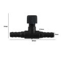 10pcs Fish Tank Air Line Flow Control Regulator Valve Aquarium For 4/6mm Airline Tubing Pipe Adjustable Connector Switch Tap. 