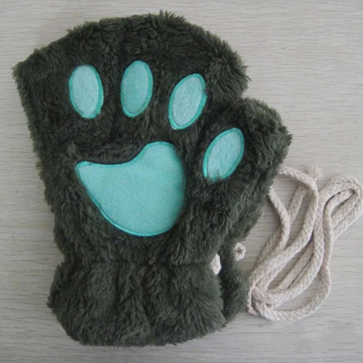 Lovely%20Plush%20Cat%20Claw%20Paw%20Gloves%20Plush%20Mittens%20Warm%20Soft%20Plush%20Short%20Fingerless%20Fluffy%20Bear%20Gloves%20Costume%20Half%20Finger%20Gloves%20-%20Image%207