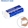 90-1Pcs Soft 2B Eraser PVC Plastic Rubber Pencil Eraser for School Office Drawing Kids Bulk Sketches Exam Correction Painting Ar. 