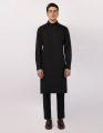Junaid Jamshed Sticthed BLACK CASUAL KAMEEZ SHALWAR For Men And Boys -Collection:2026- Designcode: JJKS-A-33800/S26/JJ10455-CL. 