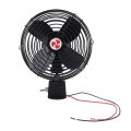 12V RV Cooling Fan Metal Car Fan 12V RV Cooling Fan with 2 Speed  Heavy Duty Quiet Metal Car Fan for Truck RV Car Boat Bus. 