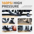 Hand Air Pump With Gauge Standard Size 16",For Cycle,Byke,Car,Toys, Football,Waliboll, Etc. 
