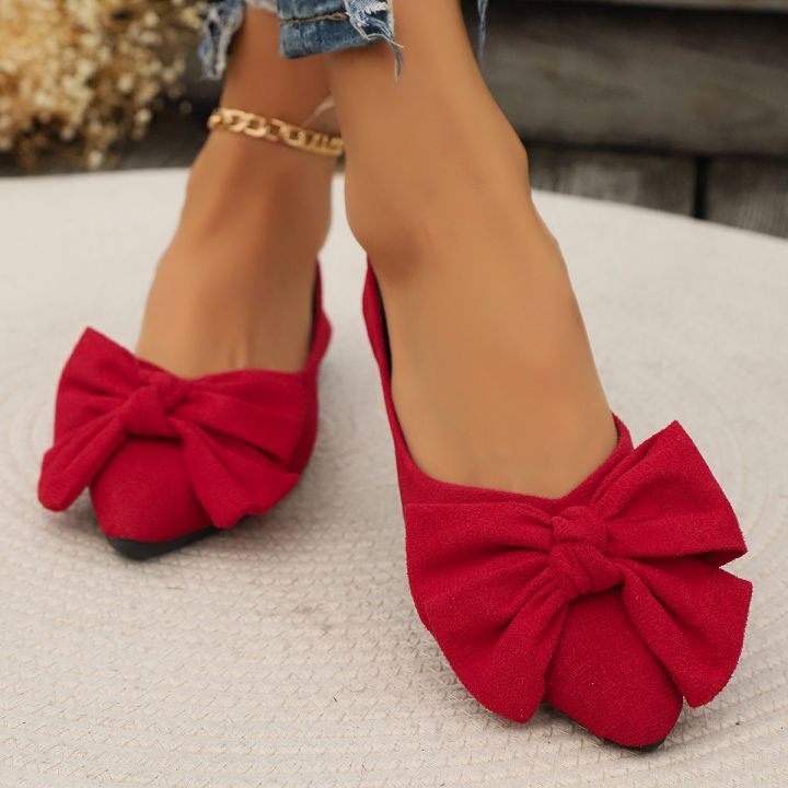 Women%20Flats%20Shoes%20Summer%20New%20Bow%20Pointed%20Toe%20Female%20Loafers%20Walking%20Fashion%20Sneakers%20Casual%20Shallow%20Breathable%20Shoes%20for%20Women%20-%20Image%203
