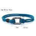 Noter Thin Thread Bracelet For Men Handmade Braided String Charm Braslet Outdoor Survival Braclet Stylish Knot Nautical Pulsera. 