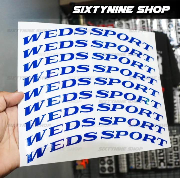 Wedsport tc05 wheel rim sticker 15-16 inches