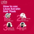 Livon Keratin Anti Hairfall Hair mask 420ml. 