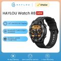 Haylou R8 smart watch 1.43" super Amoled screen bt calling 100+ sports modes wireless charging. 
