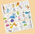 Children's Coloring  Drawing Roll, Coloring Paper Roll for Kids - 6 meter. 