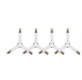 4Pcs Adjustable Bed Sheet And Quilt Holder for Bed Sheet Organizer Mattress Cover Clip For Home Elastic Straps Adjustable Clips.