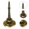 Decorative Minar e Pakistan tower / Minar E Pakistan Metal Tower Model Architecture for decor. 