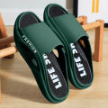 Psion men's slippers are made of high quality rubber, soft sole, comfortable to wear, not hurt feet, cool shape, all 4 colors brown, gray, black, green in this neighborhood.. 