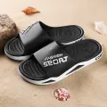 Men's Casual Sport Slides Anti-Odor Outdoor Slippers Men 2025 Soft EVA Bathroom Beach Shower Sandals Fashion Slip-On Slippers. 