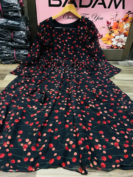 Floral%20chiffon%20frock%20-%20Image%204