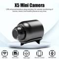 New X5 Mini Camera 1080P Night Vision Lightweight Portable Premium Cams Motion Detection Camera.