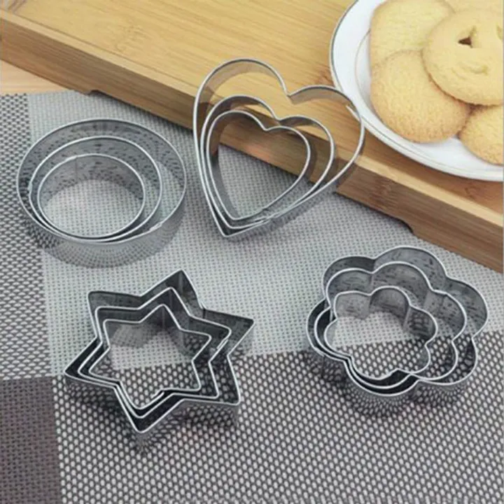 12%20Piece%20Set%20Stainless%20Steel%20Pastry%20Cookie%20Biscuit%20Cutter%20Cake%20Muffin%20Decor%20Mold%20Multi%20functional%20Tool%20-%20Image%203
