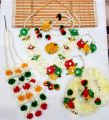 Artificial Flower Jewellery Set. 