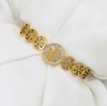 golden colur beautiful breclet for girls. 