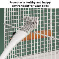 ​1pc Bird Cage Cleaning Brush Tool, Bird Poop Remover,Parrot Cage Sanitary Brush Accessories for Budgies Cockatiels. 