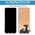 Original AMOLED 6.7''LCD For 1+9&9R and OnePlus 9 Pro 1+9 Pro LE2121 Screen Display Touch Panel Digitizer For 1+9 And 1+9R & OnePlus 9 Pro LE2125 LCD Frame. 