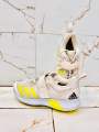 Original adidas spikes of a professional fast bowler for sale. 